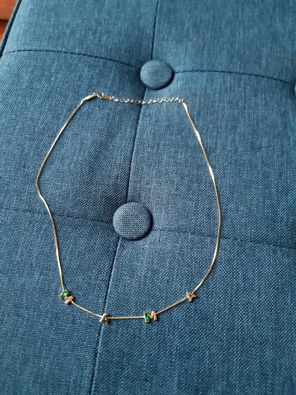 LOUISA SECRET Maman bracciale argento 925 verde zirconi