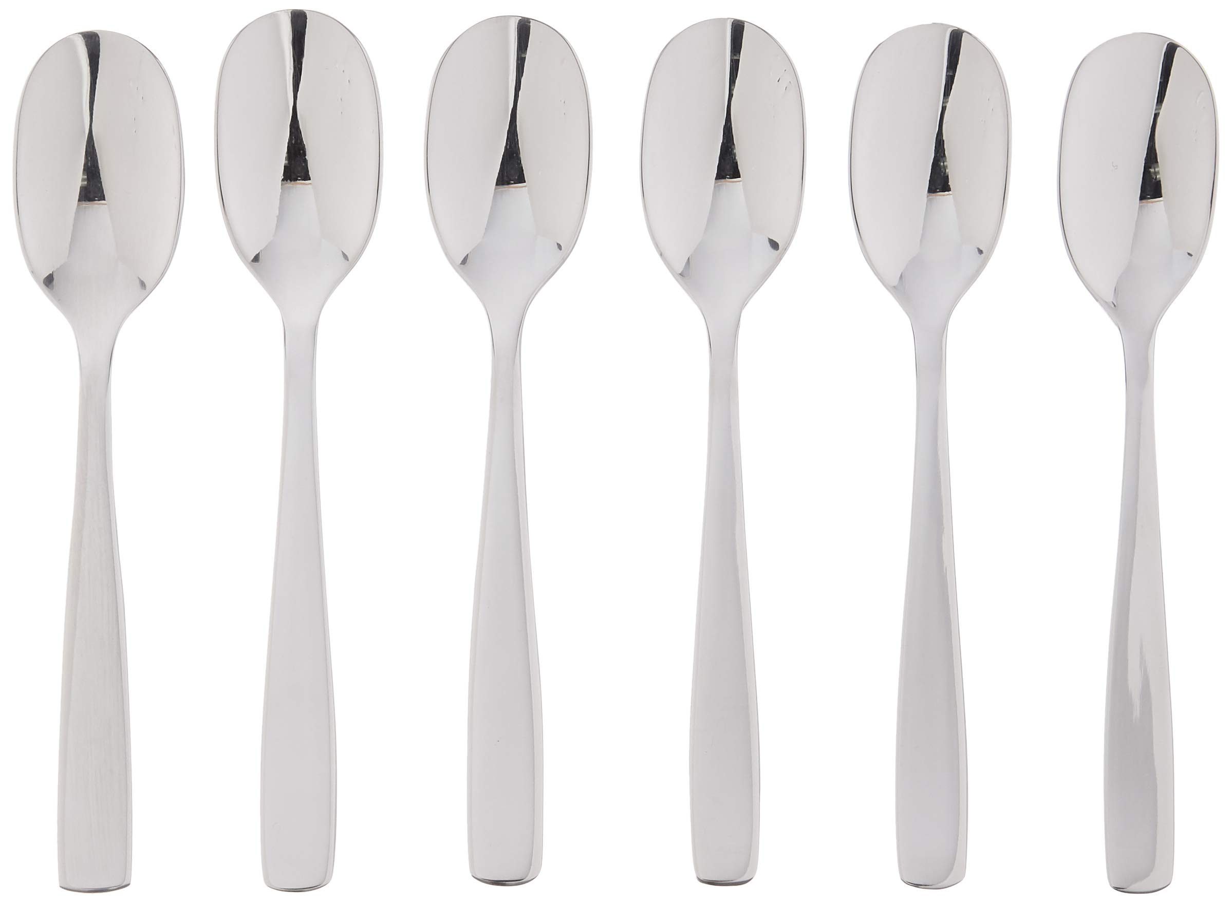 Alessi AJM22/9 set 6 cucchiaini moka acciaio 10,5 cm