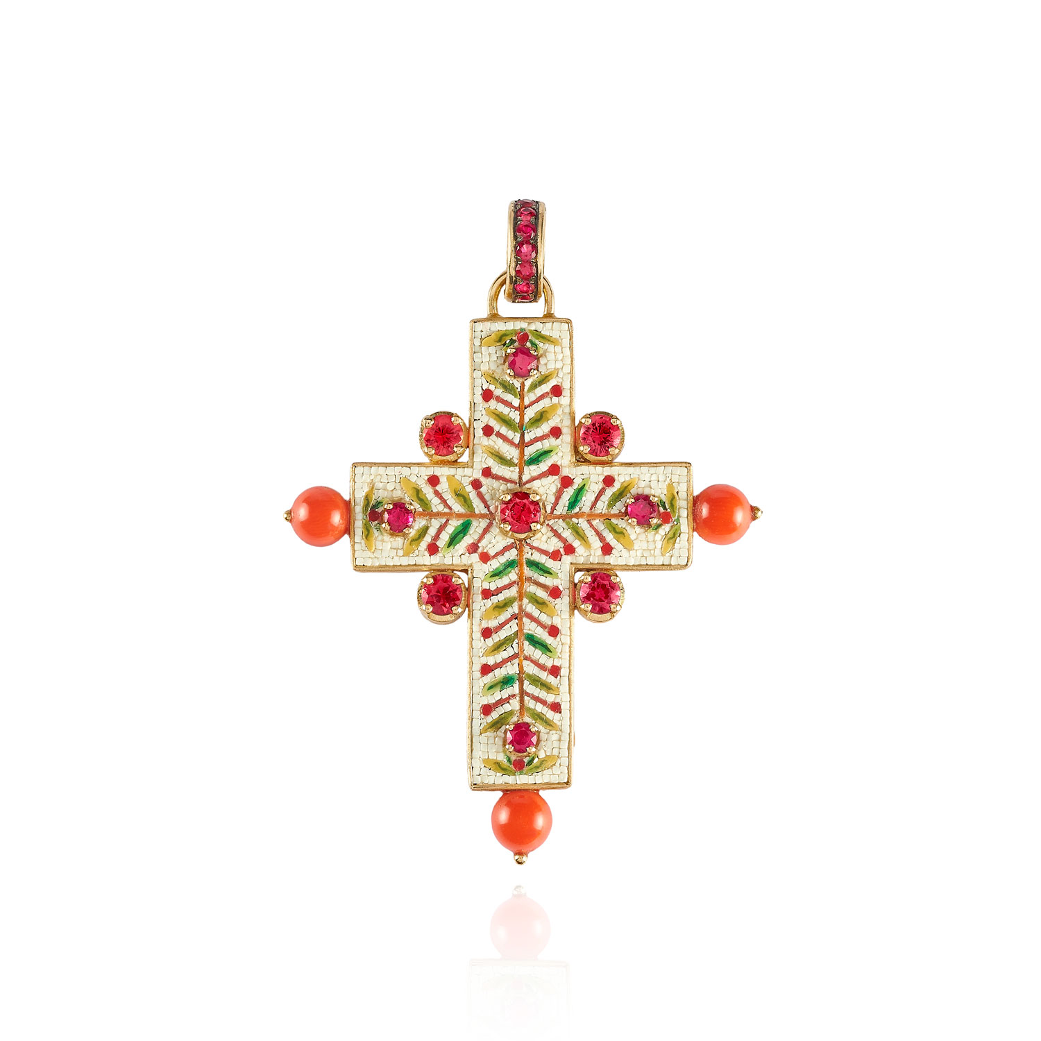 Le Sibille Pendenti Pompei Pendente oro corallo