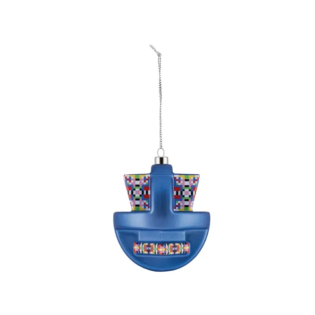 Alessi Holyhedrics Glow ESA06/5 Pallina Vetro Soffiato 8,3 cm