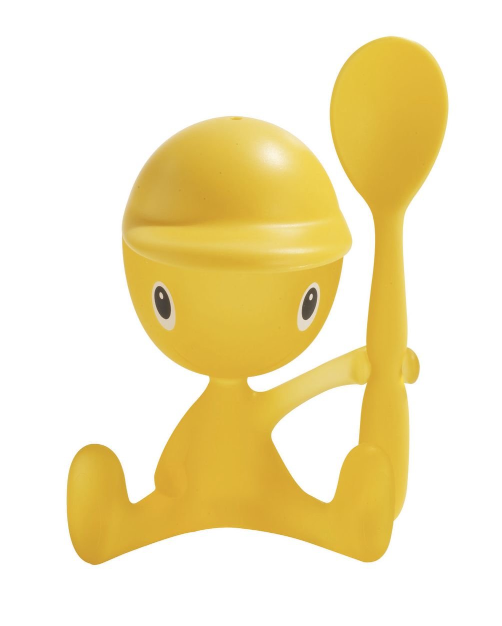 Alessi Cico ASG23 B Portauovo Spargisale Bianco/Nero Resina