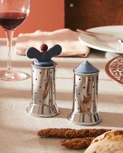 Alessi MGSAL B spargisale acciaio nero 6,3 cm