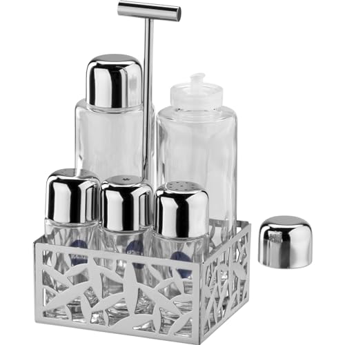 Alessi Cactus! MSA16 Servizio Condimenti Acciaio Olio Aceto