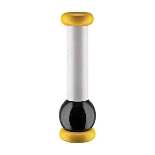 Alessi MP0210 Totem Macinasale Pepe Legno Giallo 23 cm