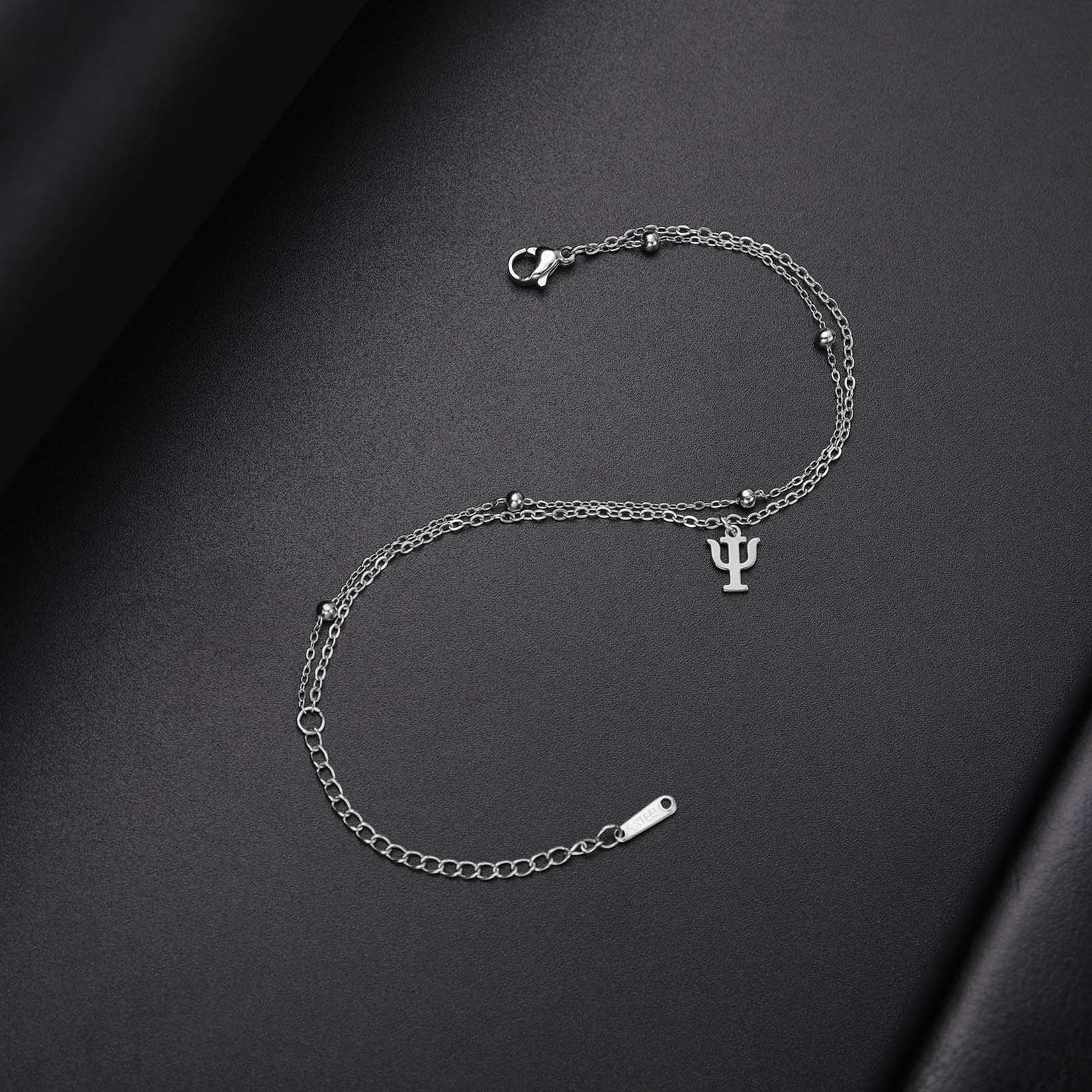 EUEAVAN bracciale Psi argento psicologia psicologo