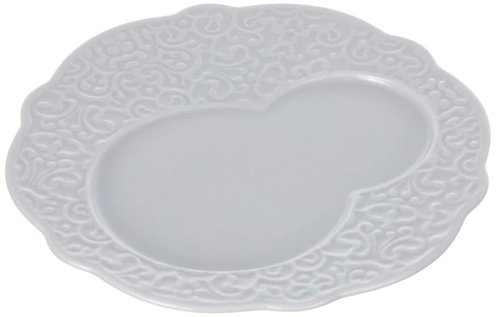 Alessi Dressed Piatto Colazione Porcellana Bianca 4 pz