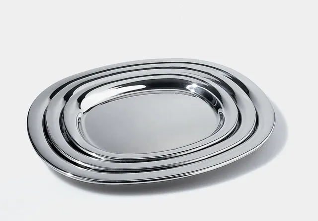 Alessi JM13/30 piatto da portata acciaio 30 cm