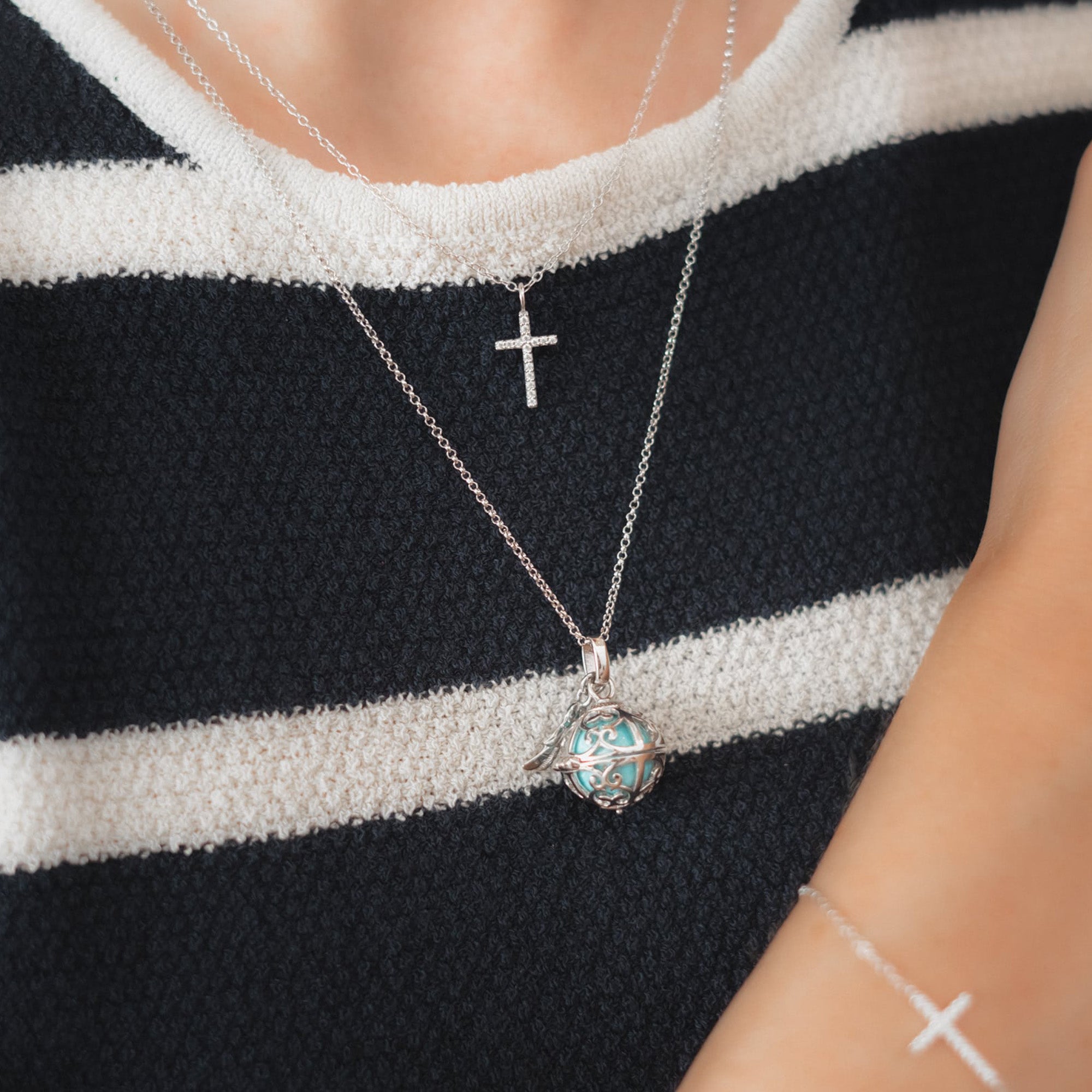 Engelsrufer Collana Argento Chiamangeli Turchese XS