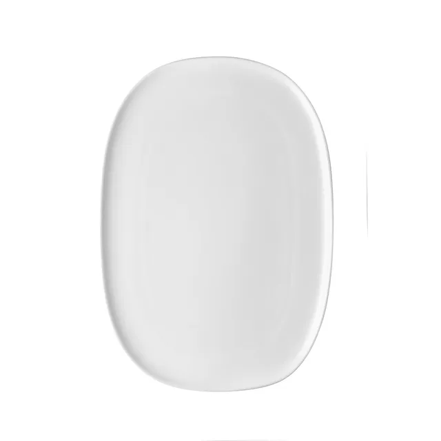 Alessi Itsumo NF07/22 25 piatto ovale porcellana bianca 25 cm