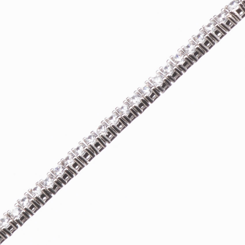 Chic Ad Hoc Bracciali Tennis Classico 4 Griffe Bracciale Taglia S