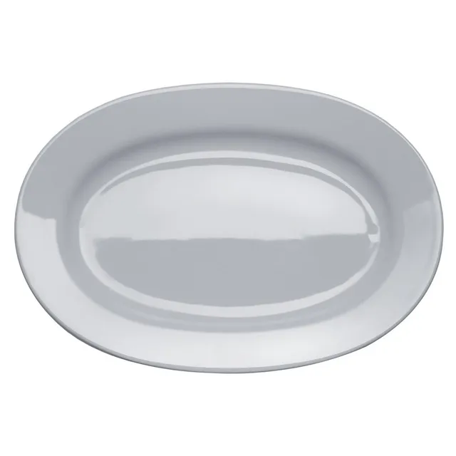 A di Alessi PlateBowlCup AJM28/22 piatto ovale 36 cm