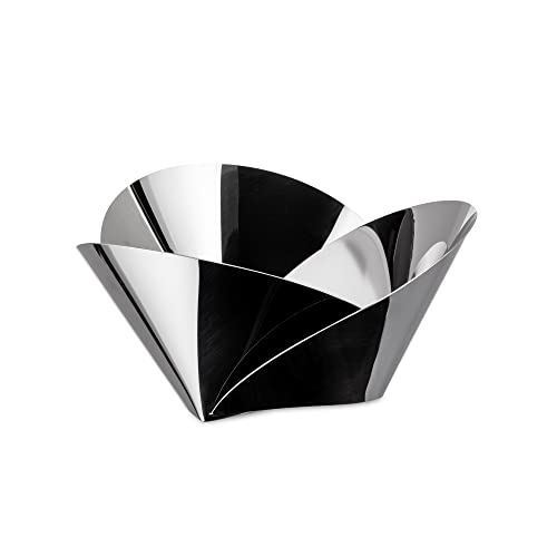 Alessi Harmonic ABI03 Cestino Acciaio 22 cm Lucido