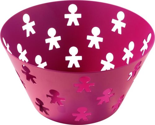 Alessi Girotondo AKK05 Fruttiera Acciaio Lucido 23 cm