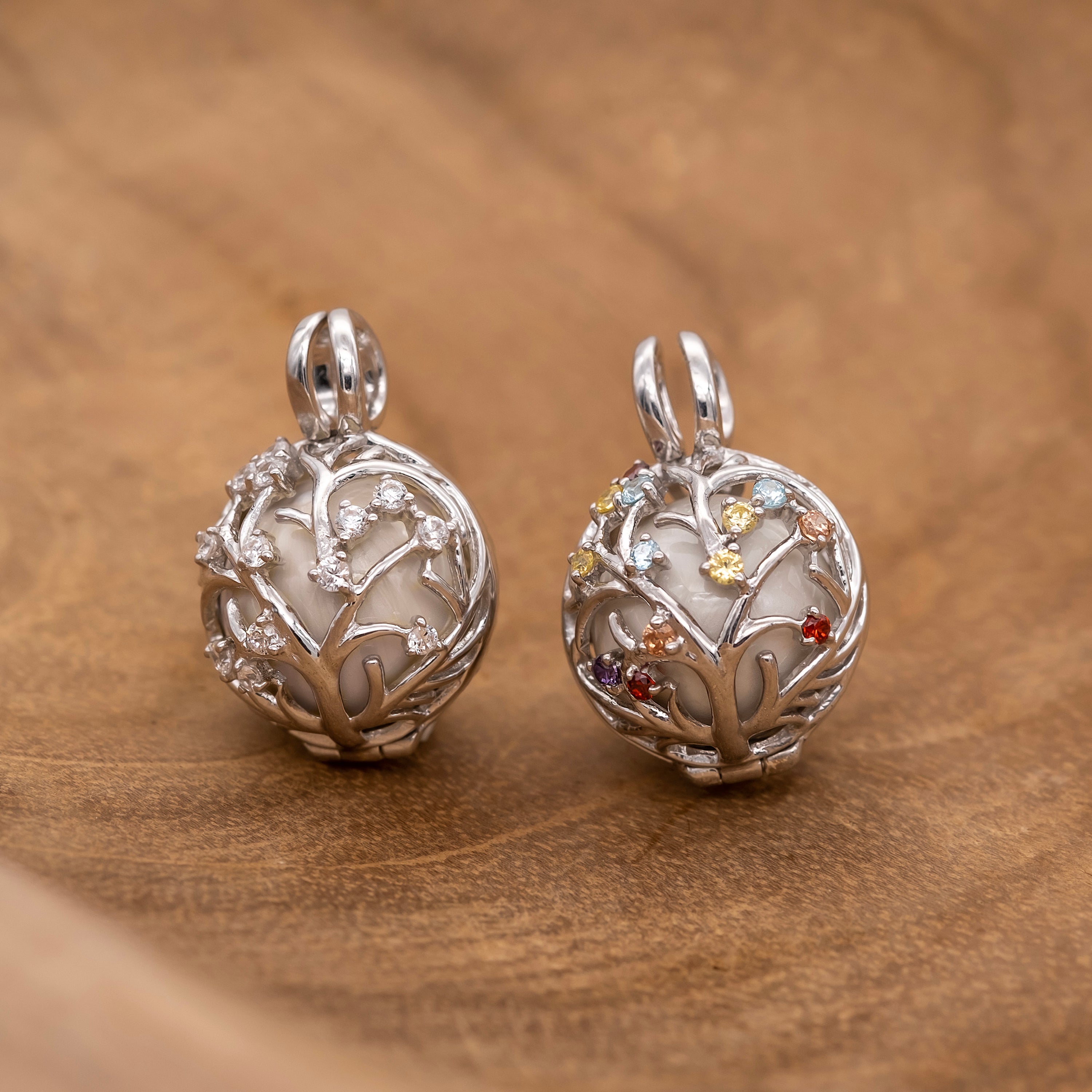 Engelsrufer Bloom Ciondolo Sfera Zirconia Multicolor