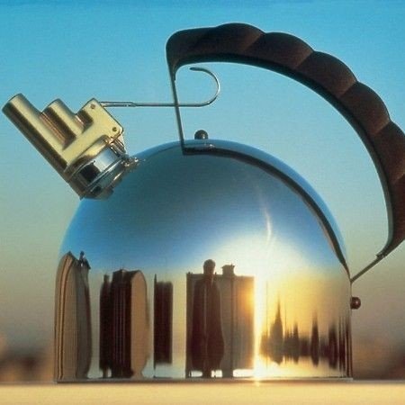 Alessi 9091 FM Bollitore Acciaio Nero 2 L Induzione
