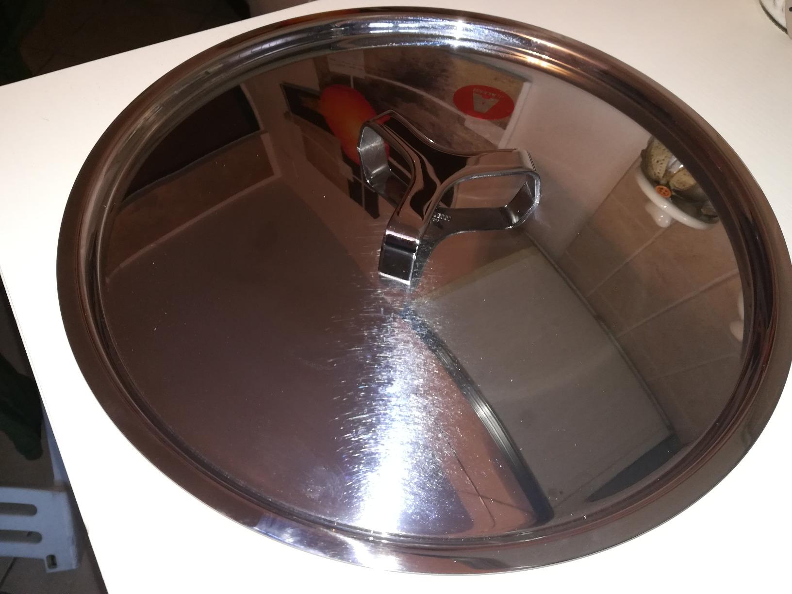 Alessi AJM200/20 Pots&Pans Coperchio Acciaio 20 cm Lucido
