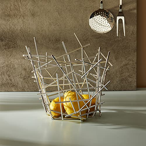 Alessi Blow Up FC03 portafrutta acciaio lucido