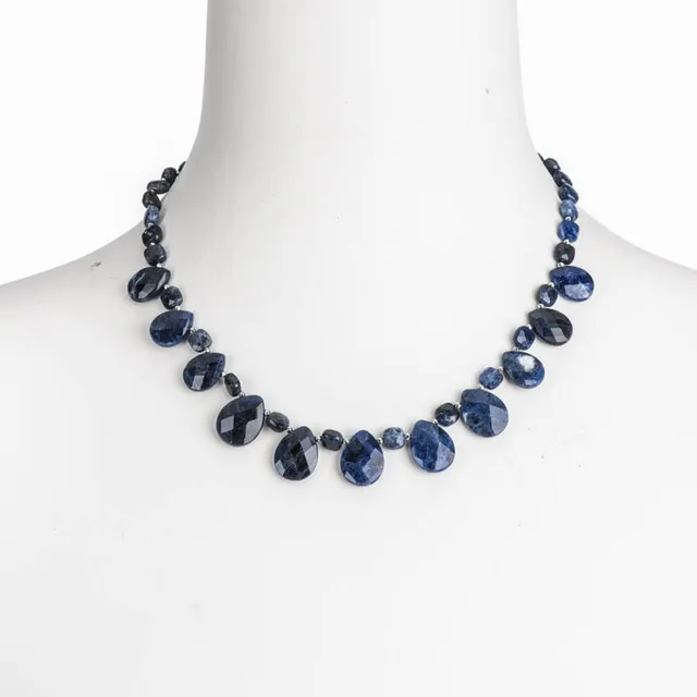 Chic Ad Hoc Collane Girocollo Gocce di Sodalite
