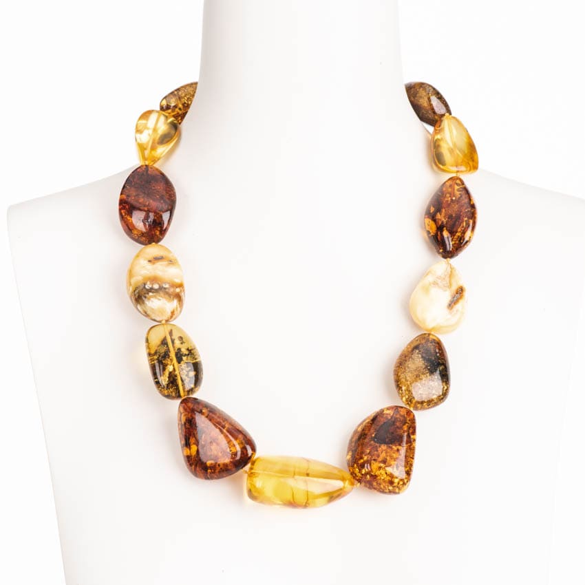 Chic Ad Hoc Collana in ambra baltica