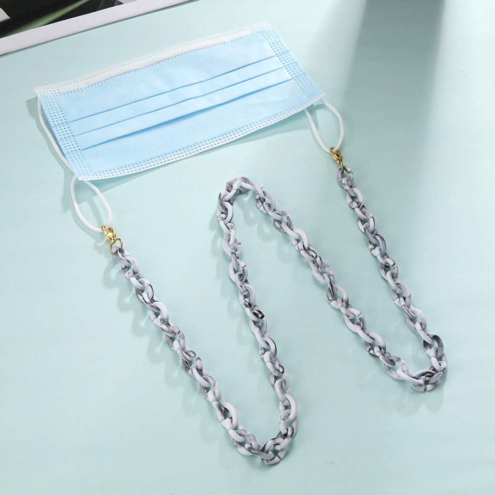 EUEAVAN Eyeglass Chains catenella occhiali rosso grande