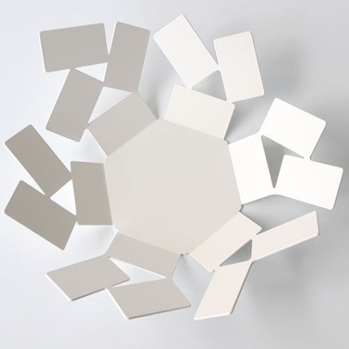 Alessi La Stanza dello Scirocco MT01 W cestino bianco acciaio