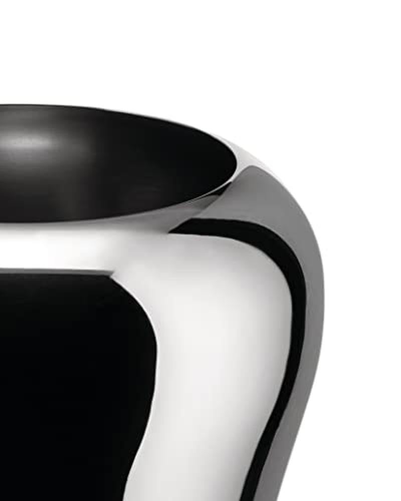 Alessi Babà SG74 sgabello cesto acciaio legno 46,5 cm