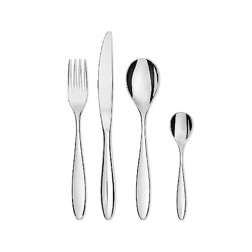 Alessi Mami SG38S24M Servizio Posate 24 Pezzi Acciaio 18/10