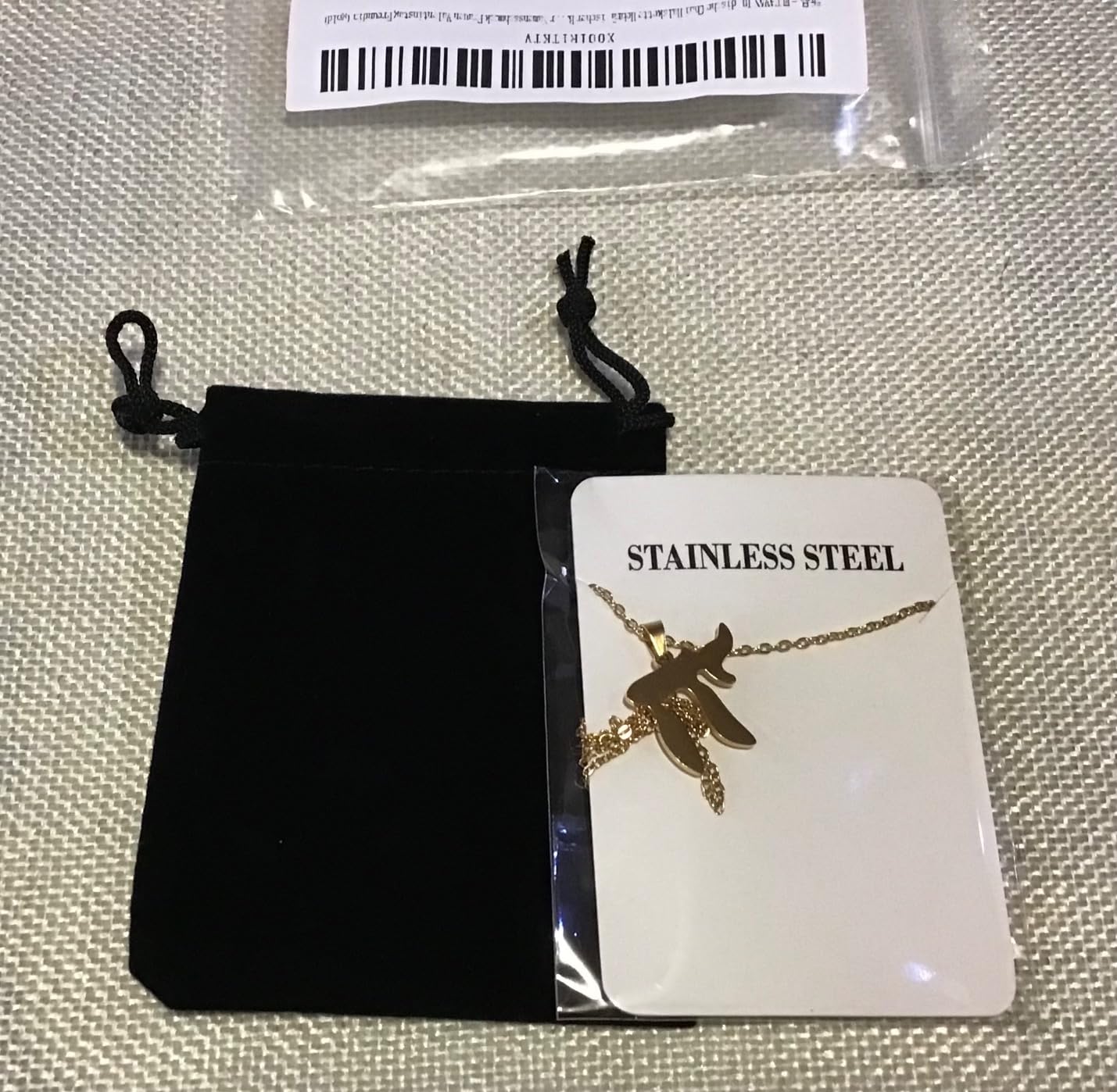 EUEAVAN Necklaces collana chai argento donna simbolo vita
