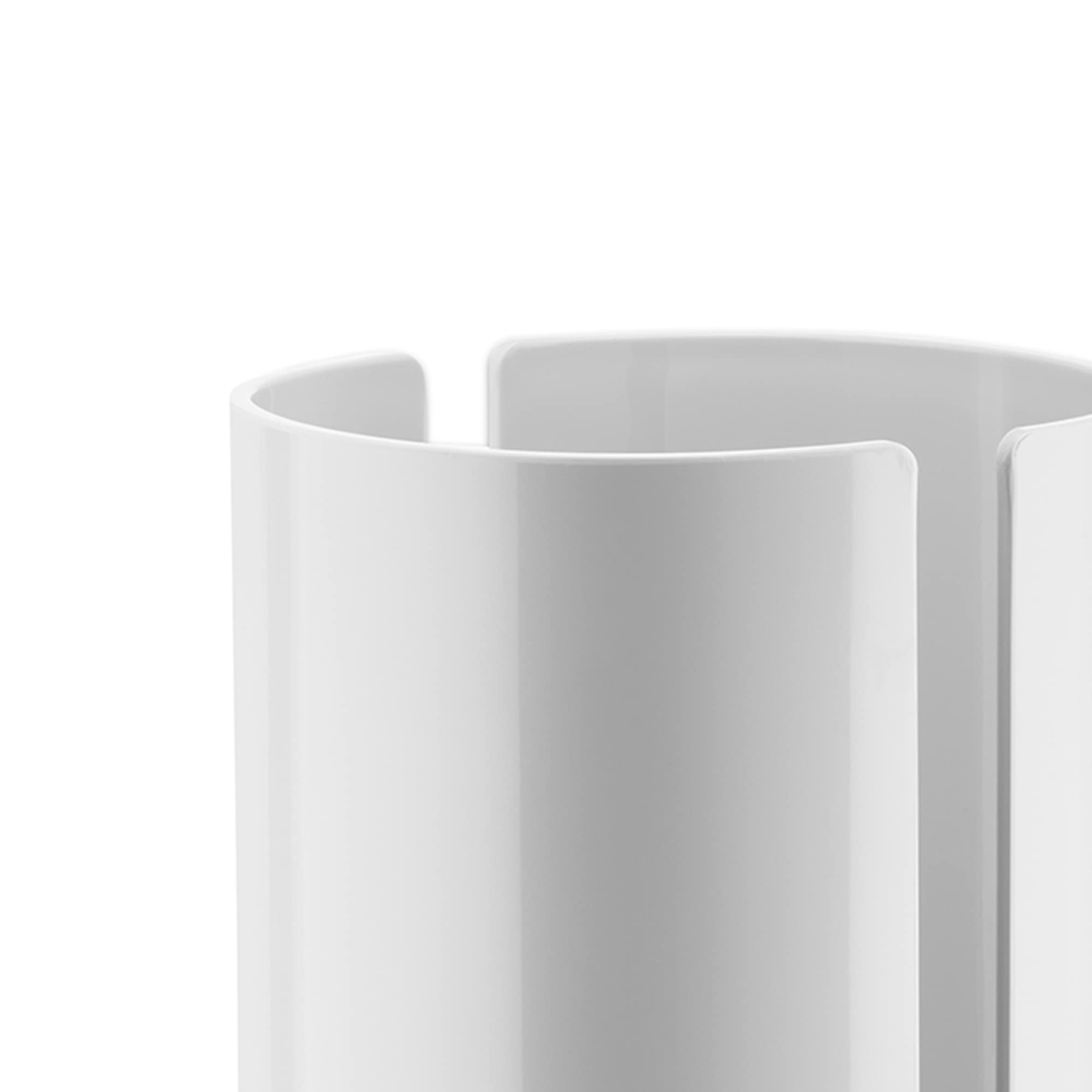 Alessi Birillo PL18 W porta rotoli carta igienica PMMA bianco