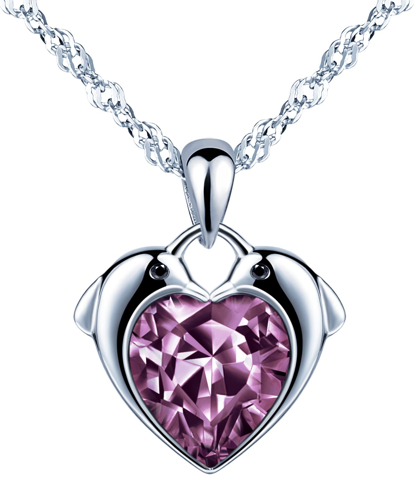 Infinionly Fashion Necklaces collana cuore argento 45 cm