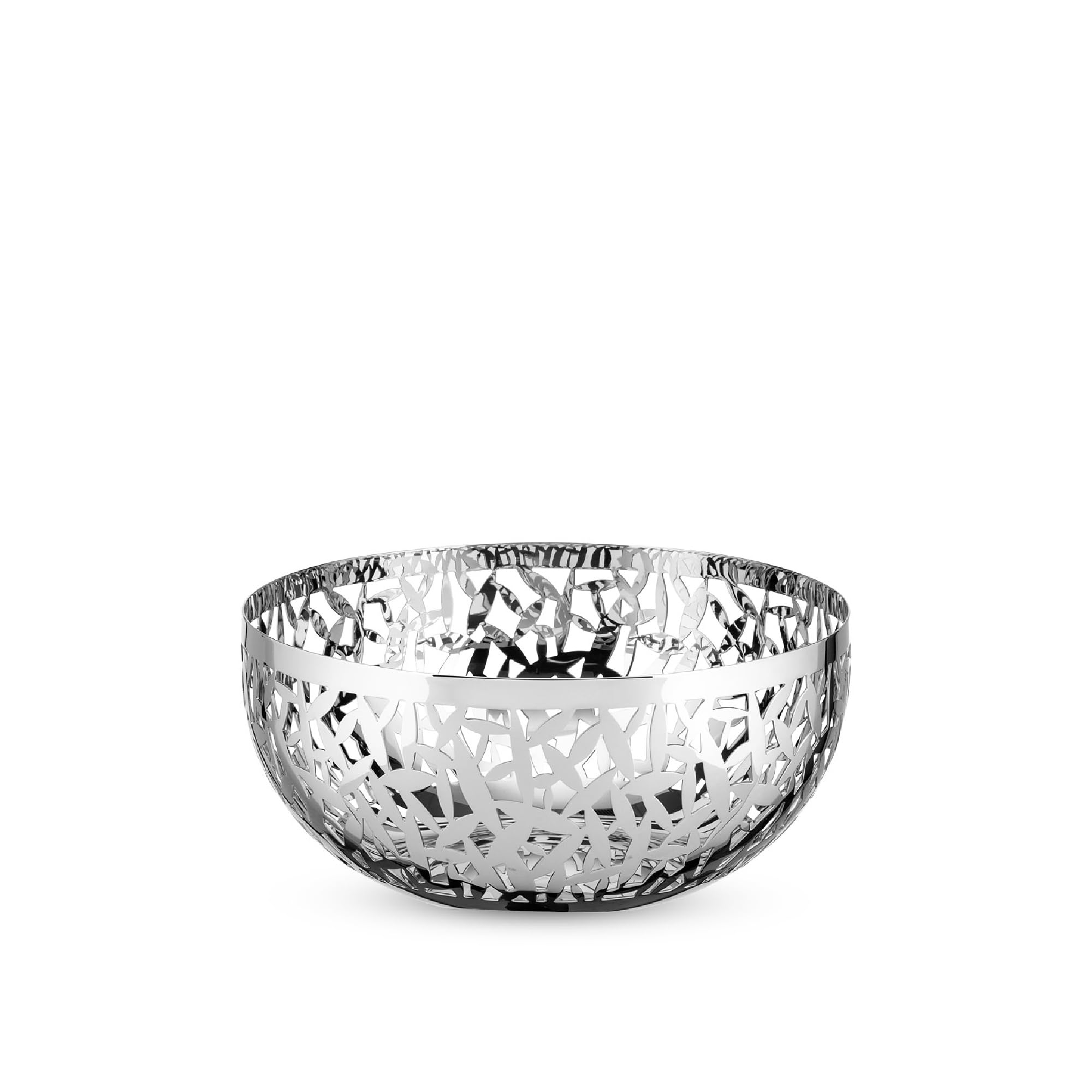 Alessi Cactus MSA04/21 fruttiera acciaio traforata 21 cm