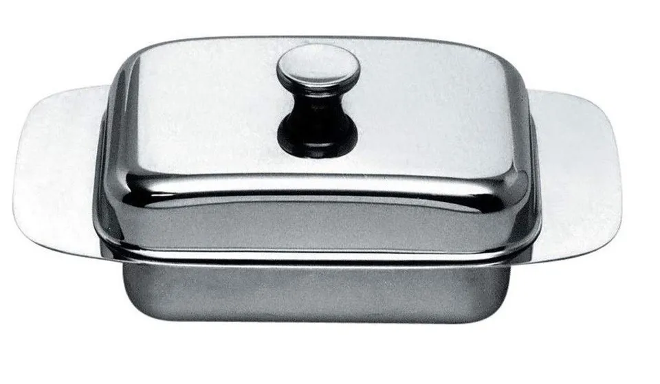 Alessi 137 burriera acciaio 18/10 lucido 19 cm