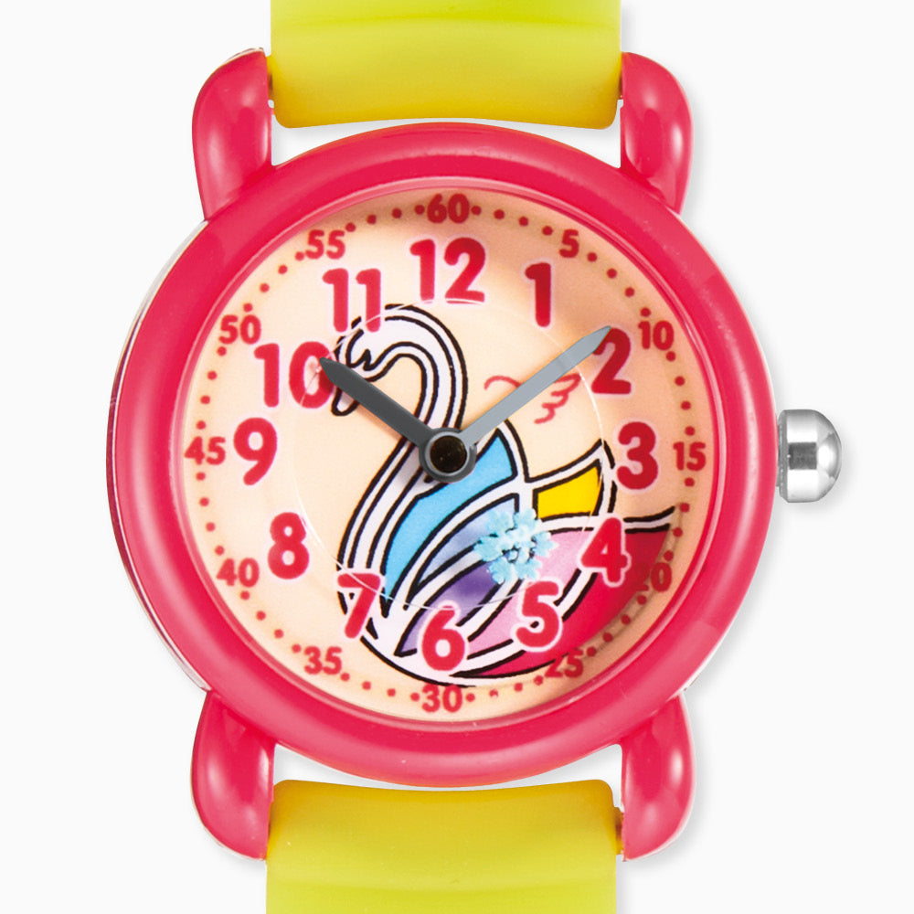 Engelsrufer Kinder orologio bambina cigno con astuccio