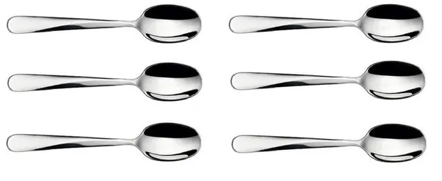 Alessi Giro UNS03/8 Cucchiaino Caffe Acciaio Set 6