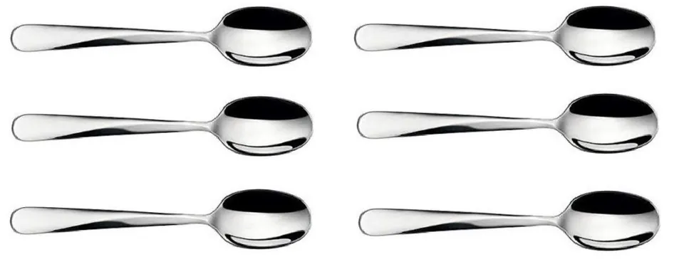 Alessi Giro UNS03/8 Cucchiaino Caffe Acciaio Set 6
