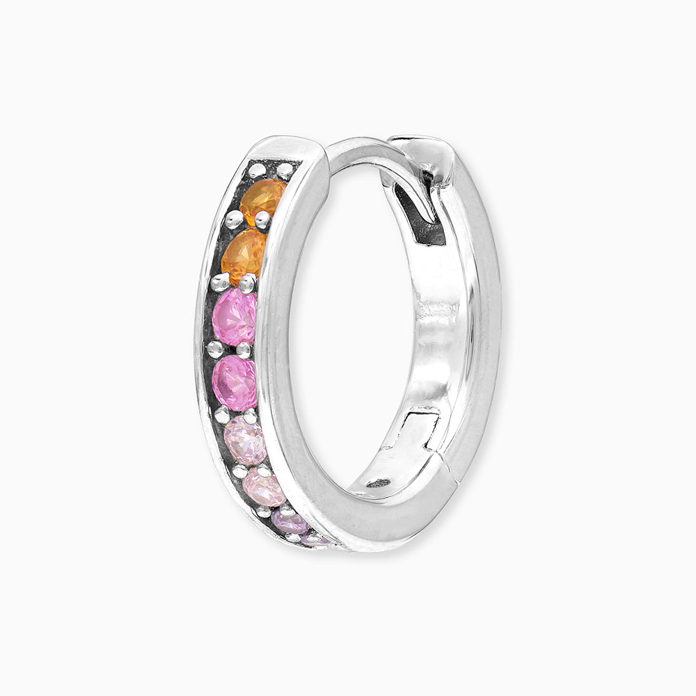 Engelsrufer Creole Orecchini Argento Arcobaleno Zirconia