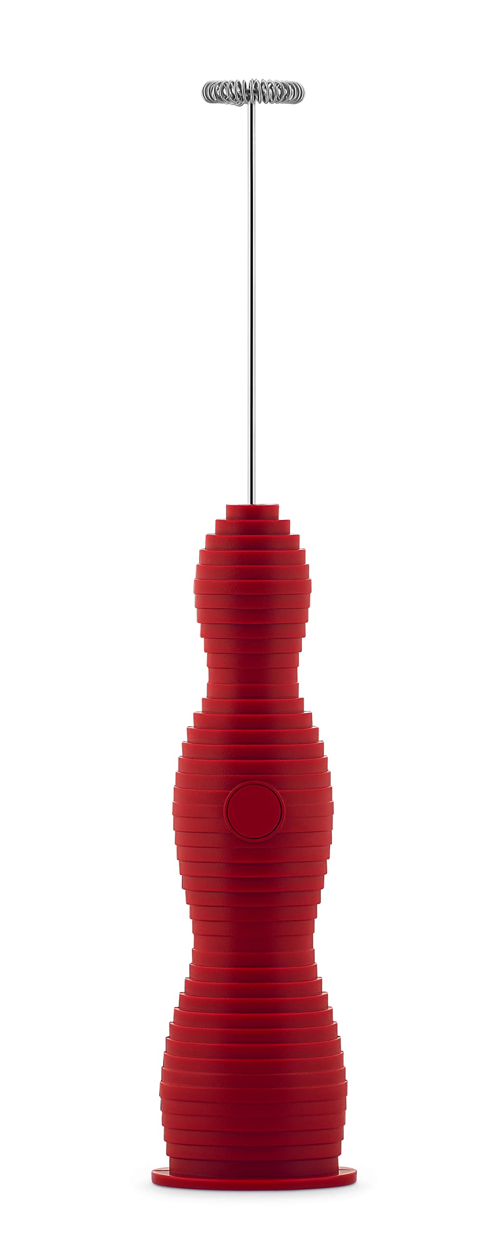 Alessi Pulcina MDL11 R frullino montalatte rosso ricaricabile