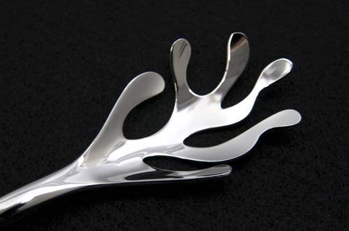Alessi Mediterraneo ESI16SET Posate Insalata Acciaio 27,5 cm
