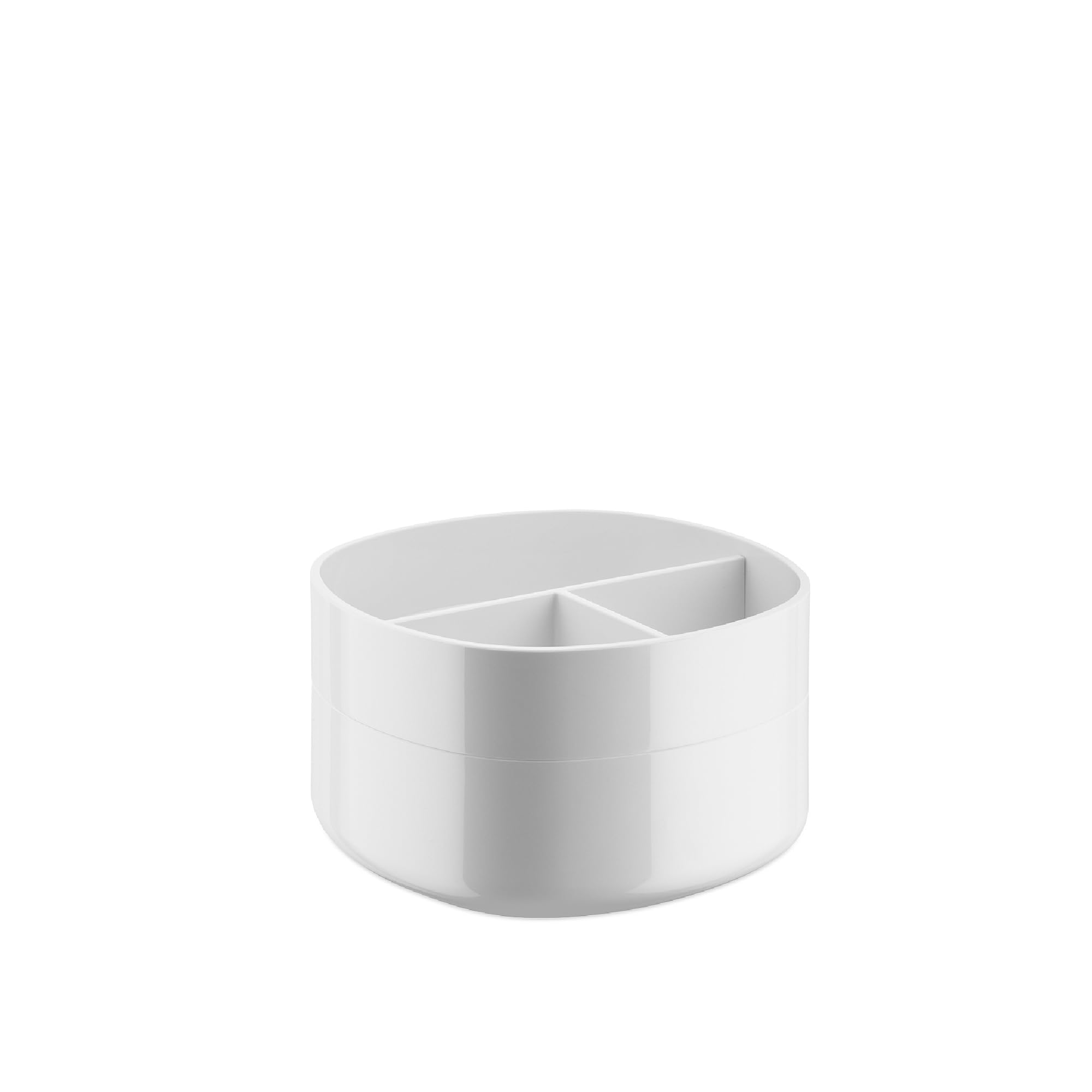 Alessi Birillo PL17 W contenitore bagno PMMA bianco