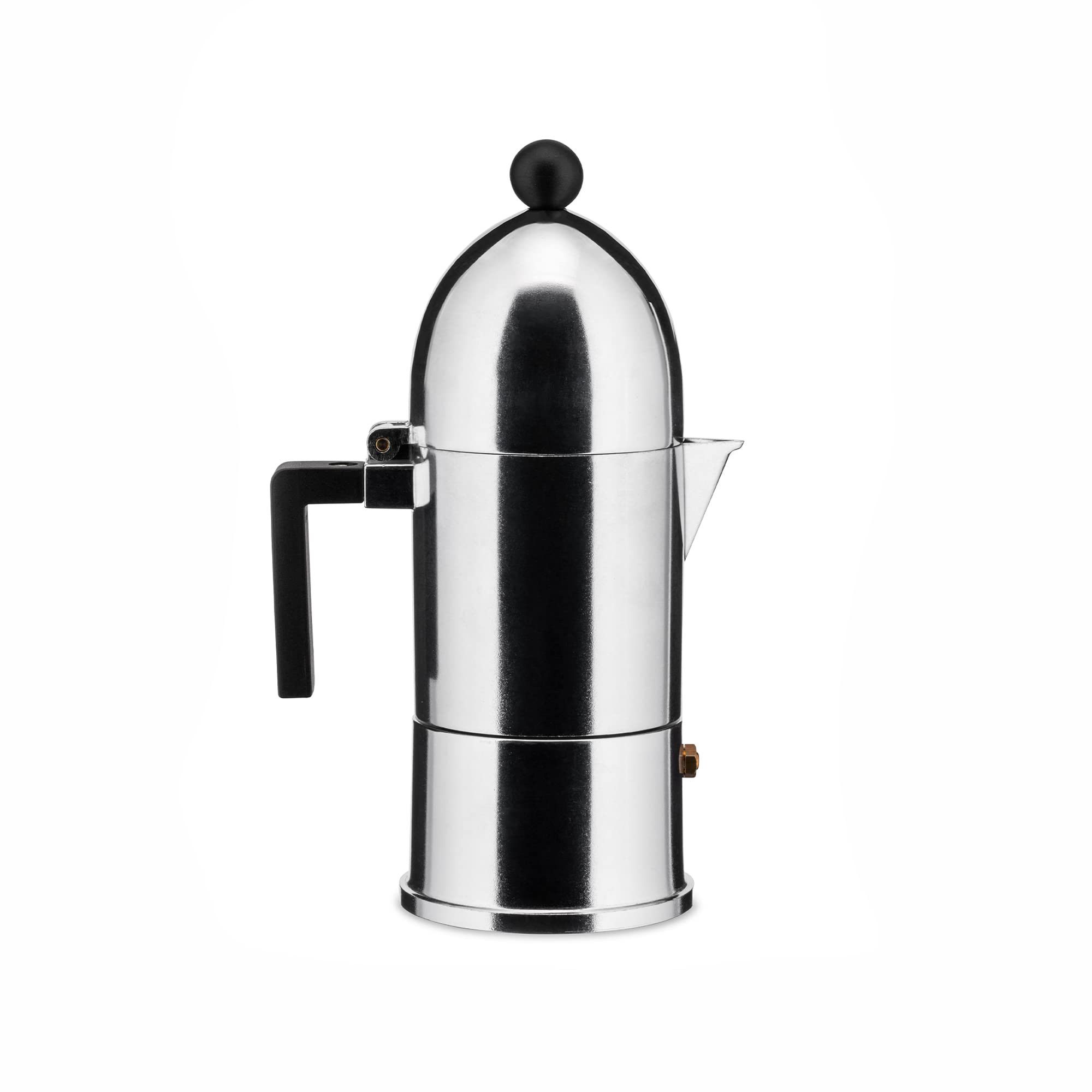Alessi La Cupola A9095/3 moka 3 tazze alluminio