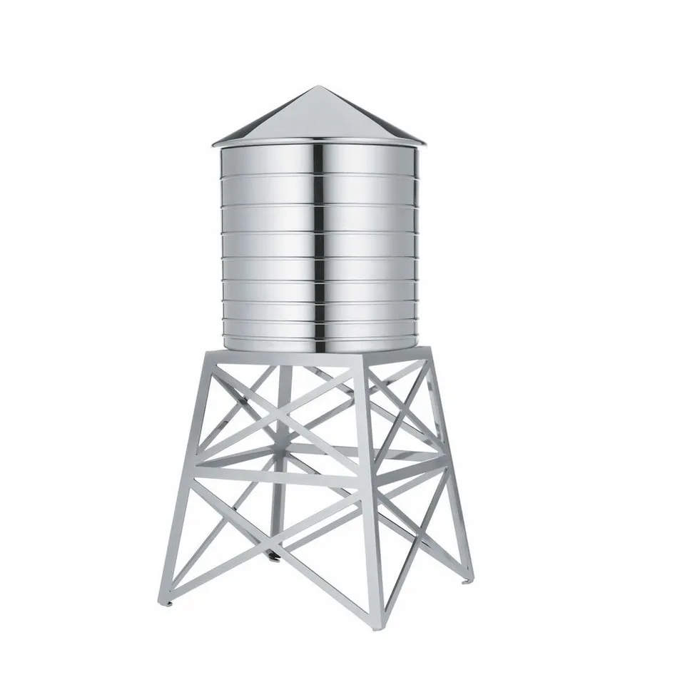 Alessi DL02 Water Tower contenitore acciaio 73 cl