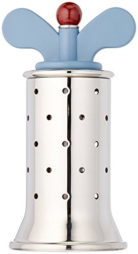 Alessi 9098 macinapepe azzurro acciaio resina 13,2 cm Graves