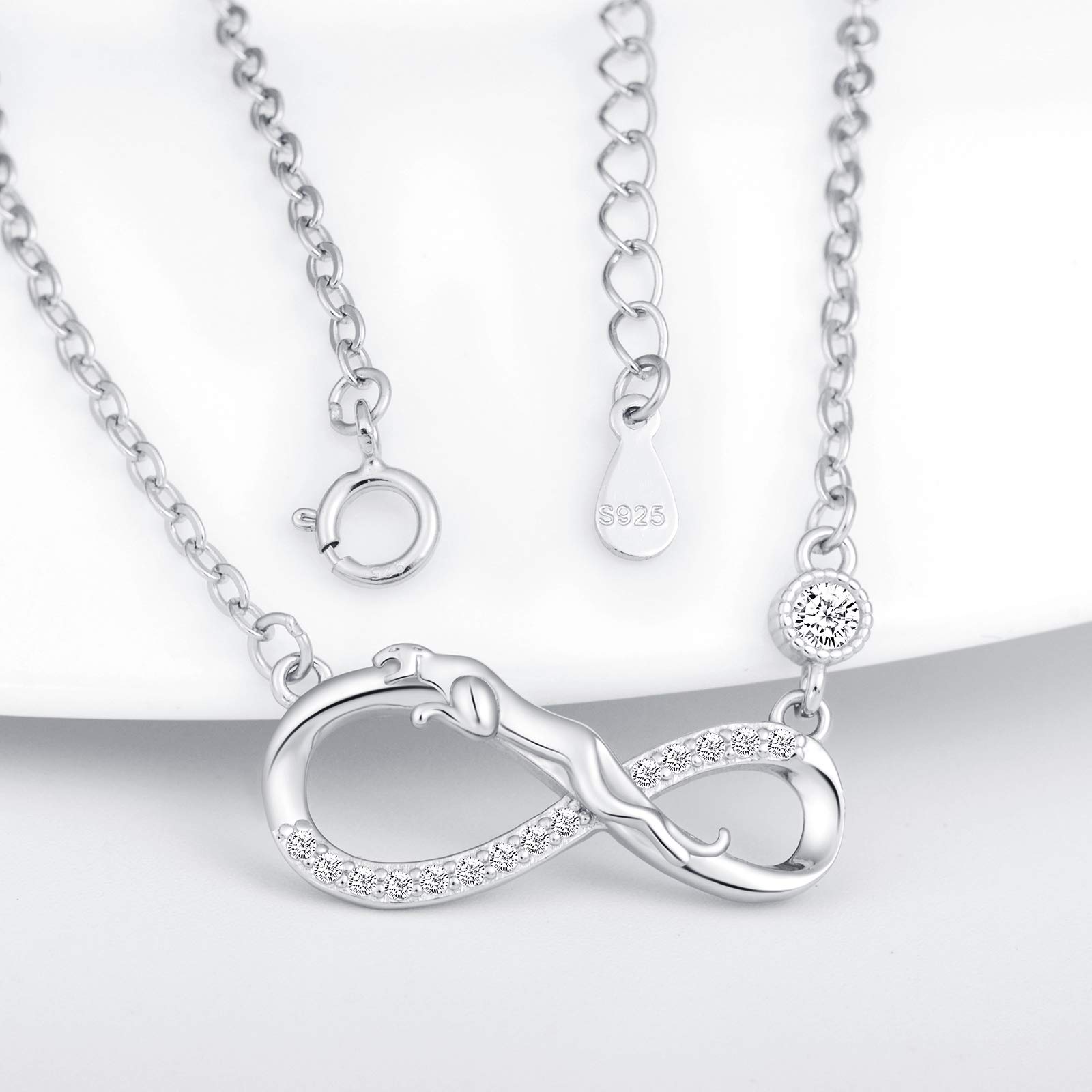 INFINIONLY Fashion Necklaces collana infinito argento 925