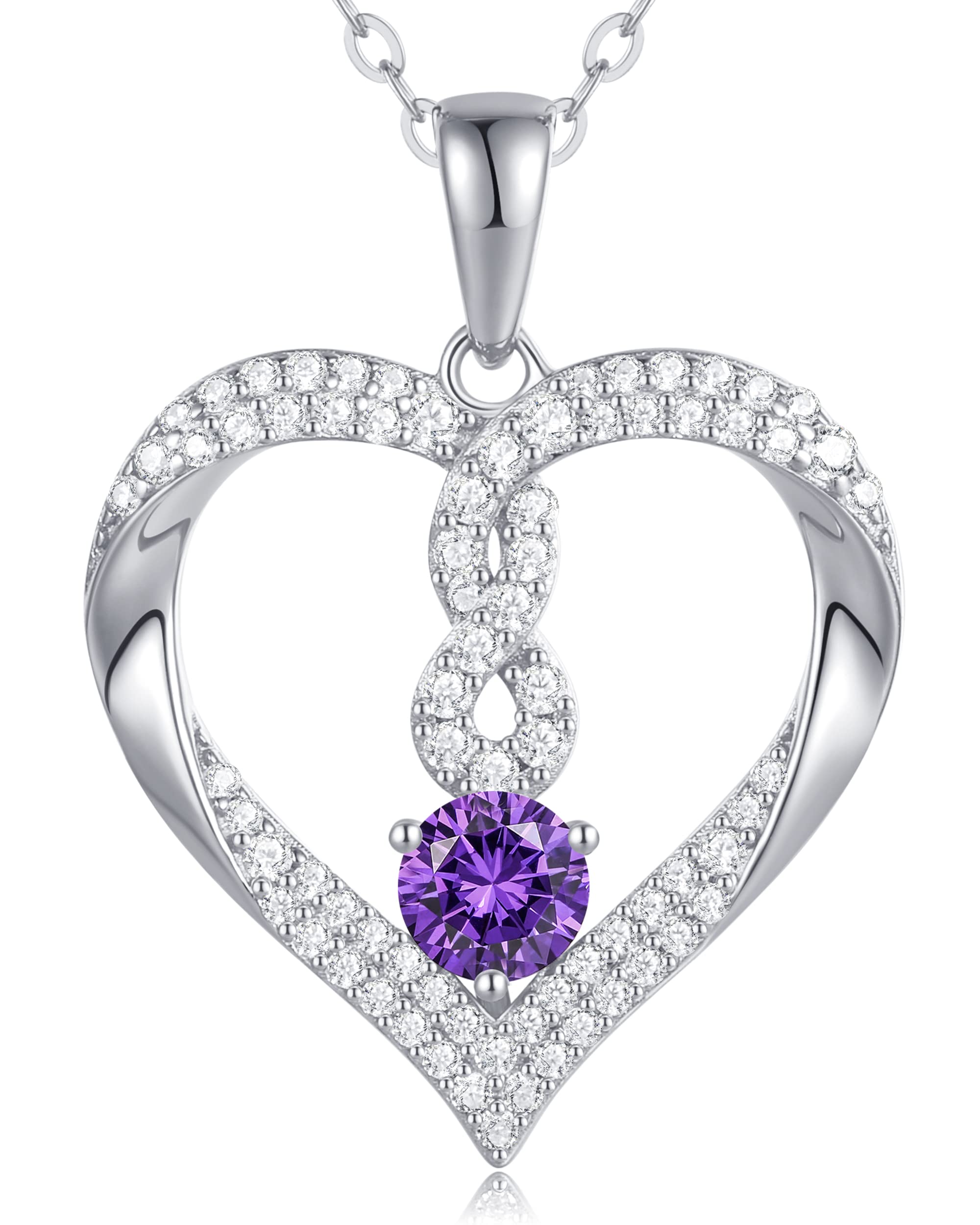 Louisa Secret Necklaces Cuore Infinito collana argento 925