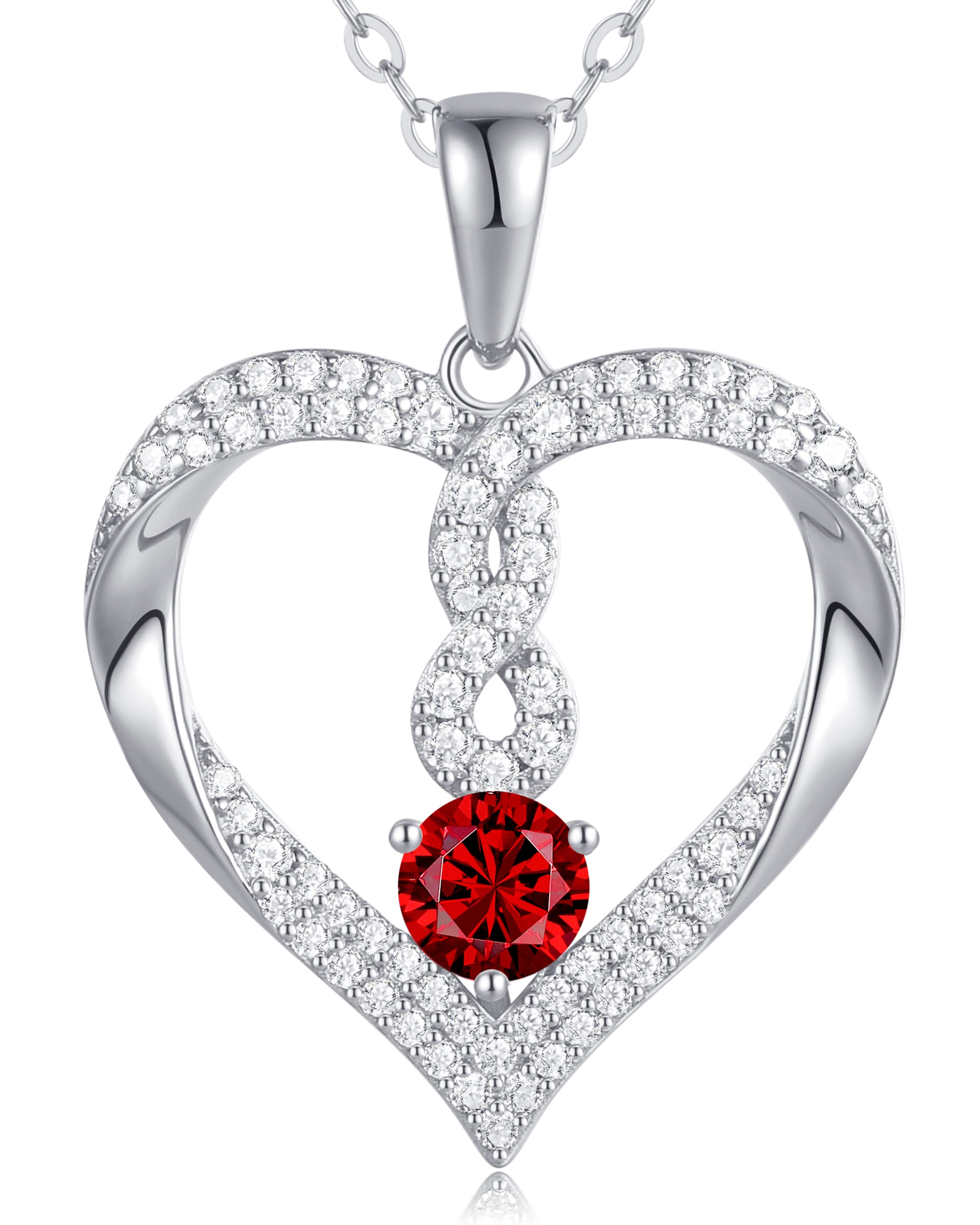 Louisa Secret Necklaces Cuore Infinito collana argento 925