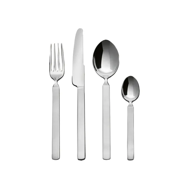 Alessi Tavola Dry 4180S24 Servizio Posate 24 Pezzi Acciaio