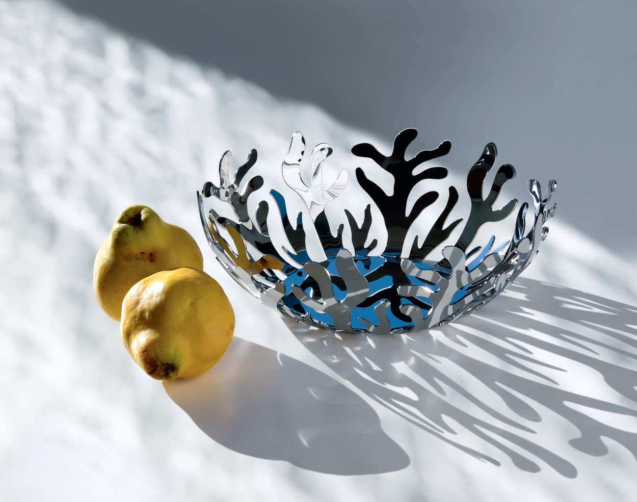 Alessi Mediterraneo fruttiera centrotavola acciaio 29 cm