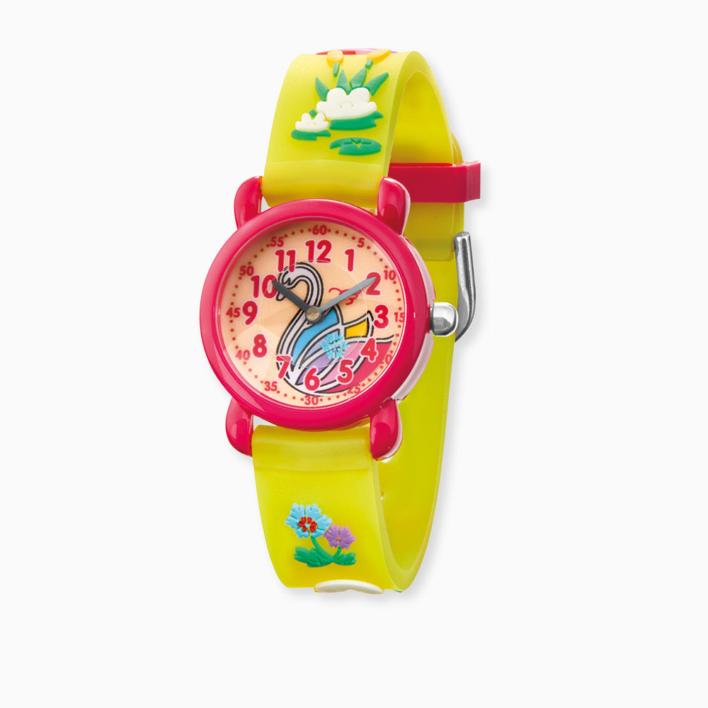 Engelsrufer Kinder orologio bambina cigno con astuccio