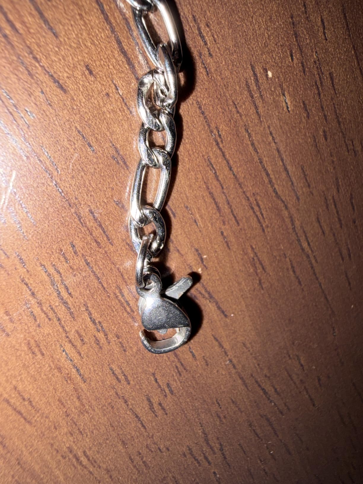 Eueavan Bracelets bracciale acciaio cuore angelo argento
