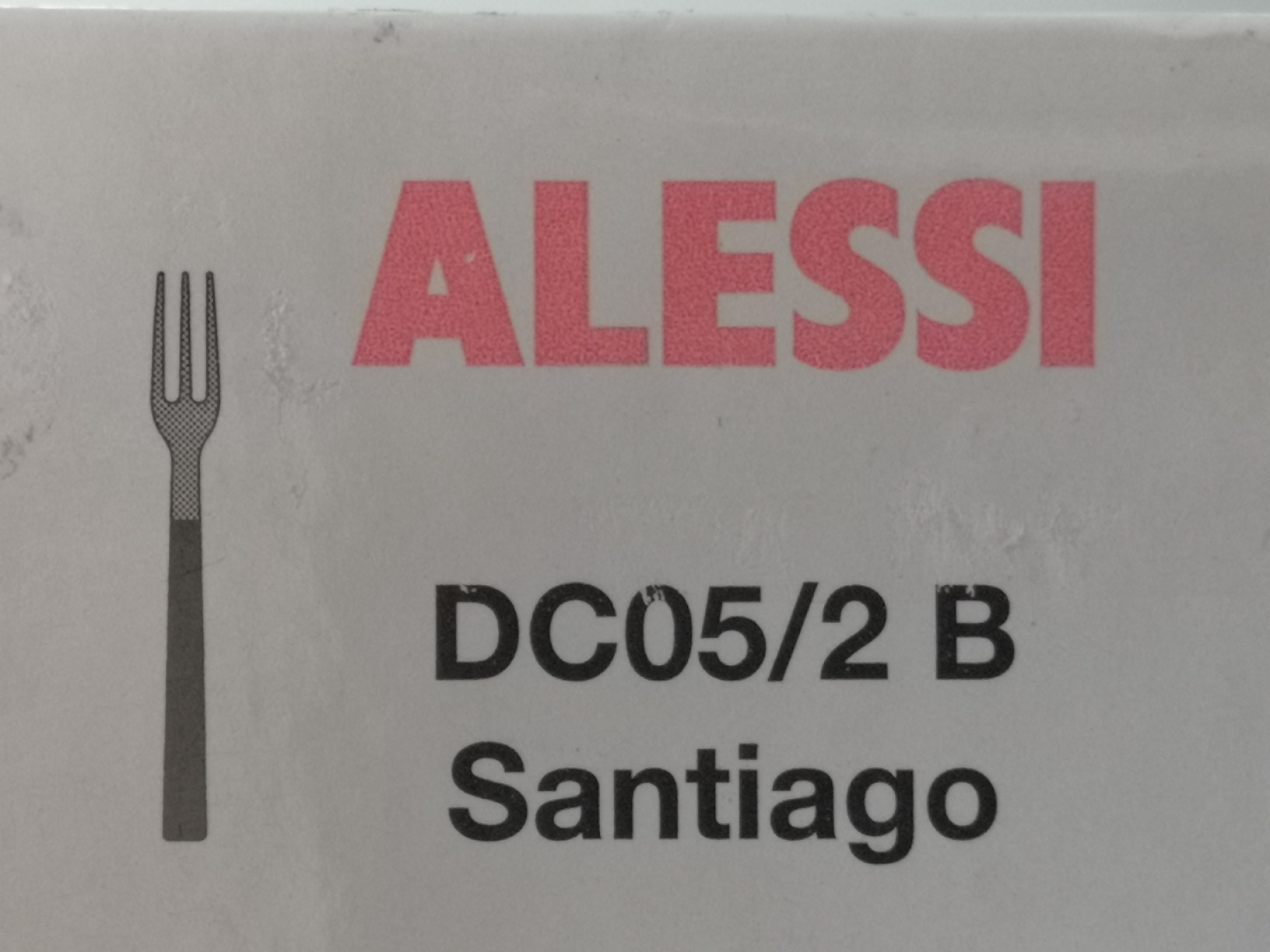 Alessi Santiago DC05/2 forchetta tavola acciaio lucido set 6